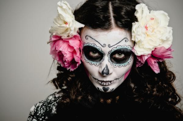 Mexican skull costume