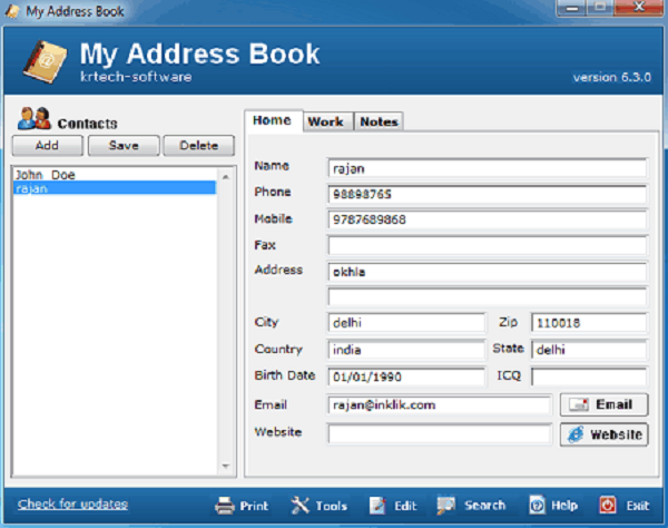 Best address book software for windows 10