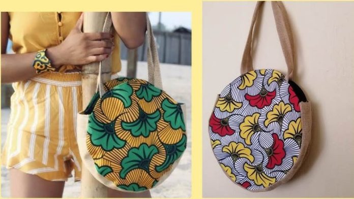 round or circular handbag