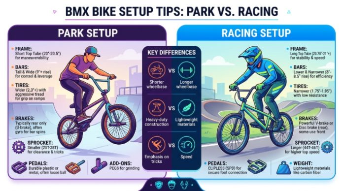 Beginner setting up a BMX bike for street riding